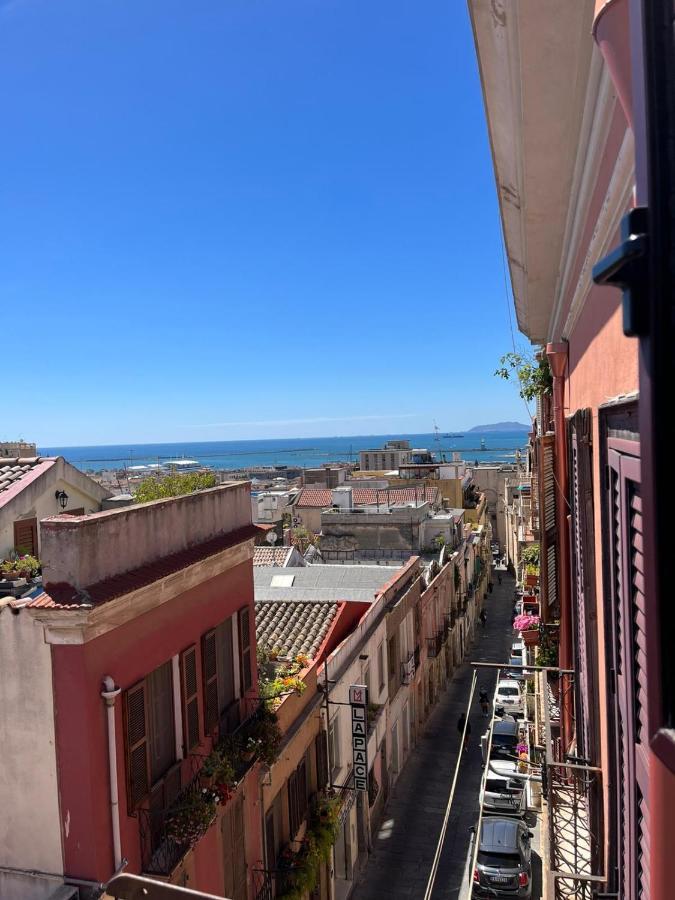 Sky Moon Cagliari Centro Vista Mare Lejlighed Eksteriør billede