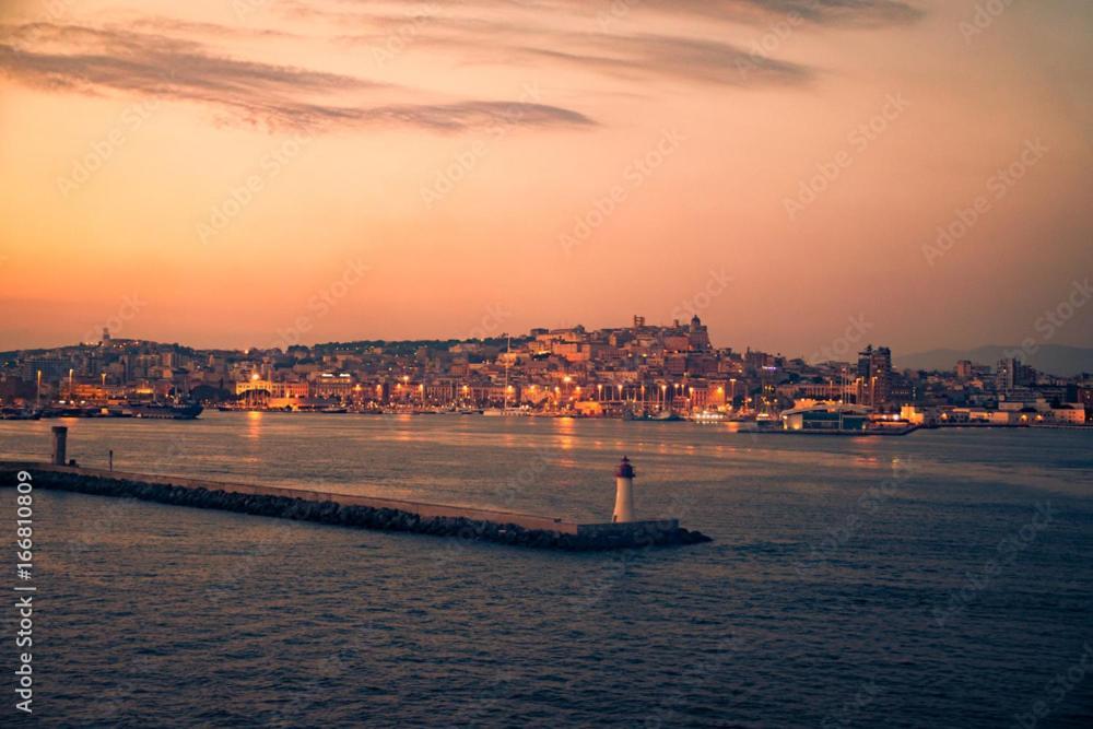 Sky Moon Cagliari Centro Vista Mare Lejlighed Eksteriør billede